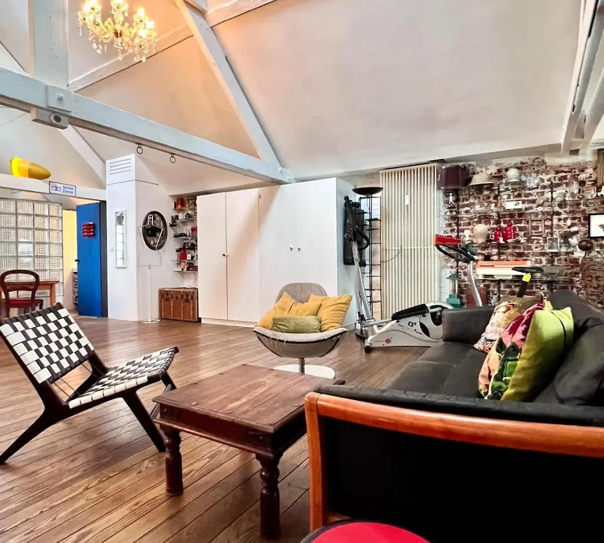 Loft Atelier - Style Vintage Apartment Brussels Belgium