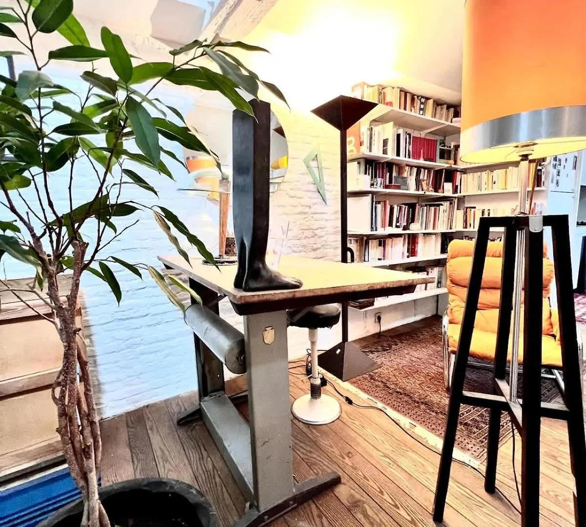 Loft Atelier - Style Vintage Apartment Brussels Belgium